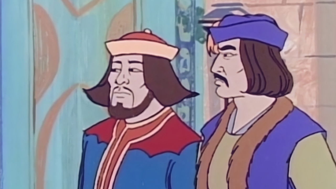 Travels of Marco Polo backdrop