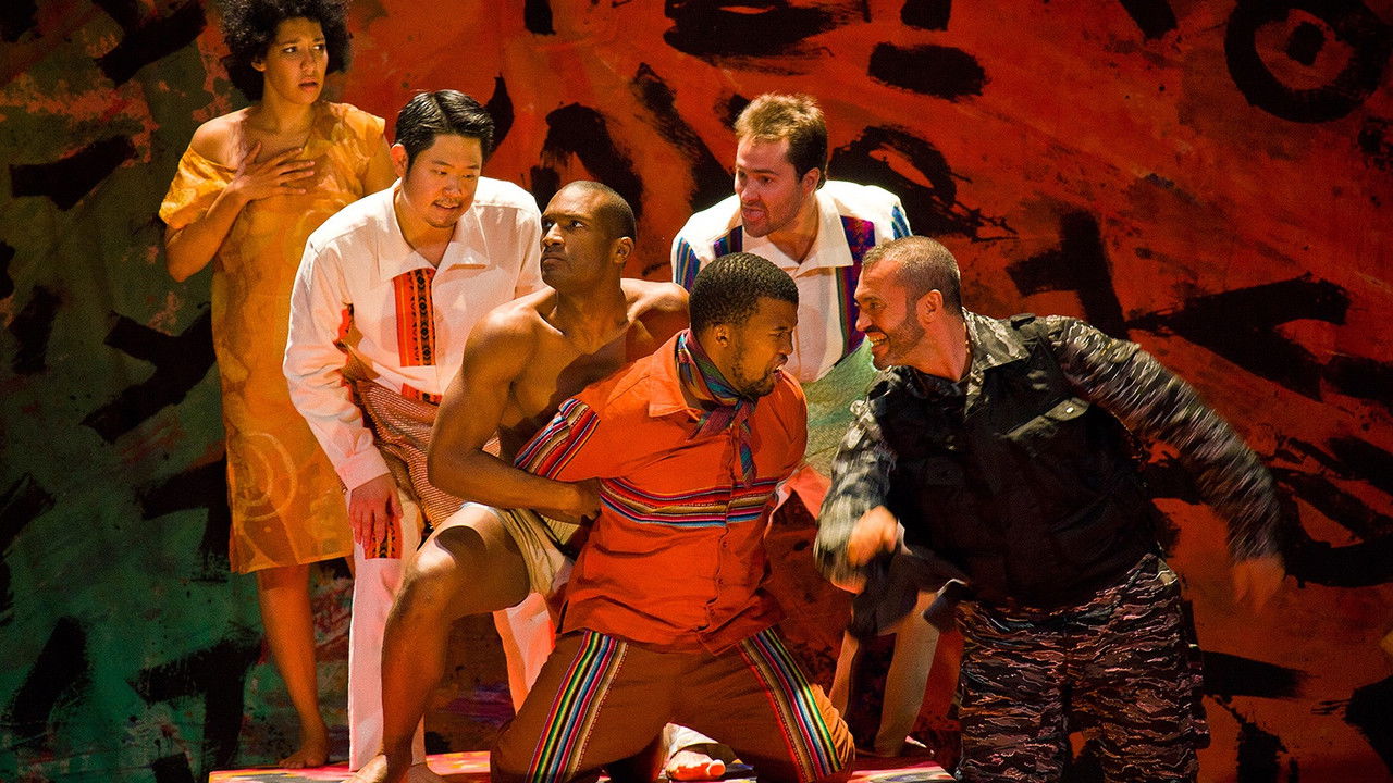 Purcell: The Indian Queen backdrop