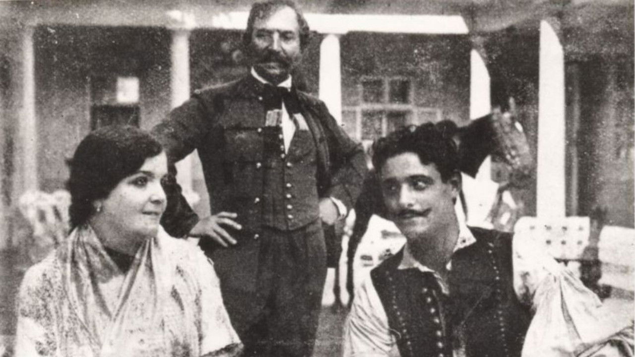 The Yellow Foal backdrop