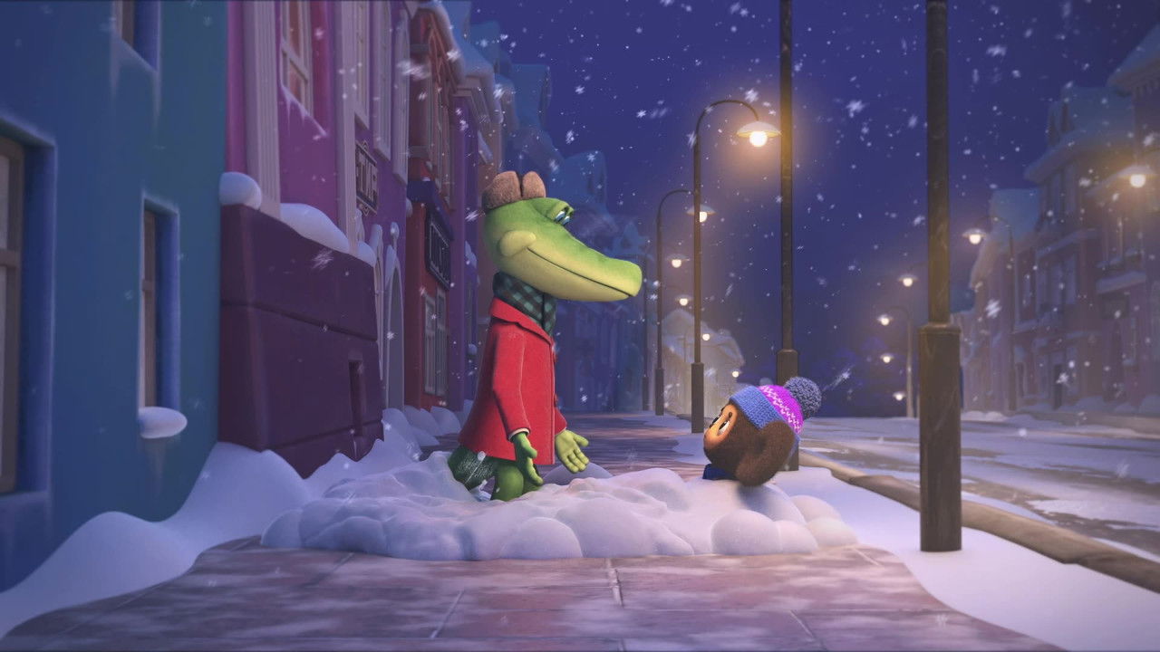 Cheburashka. The Secret of the Holiday backdrop