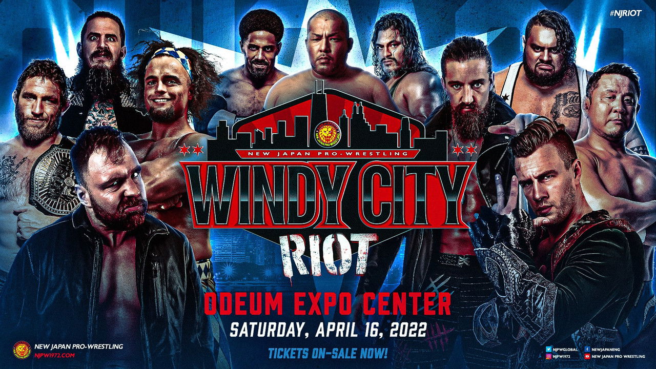 NJPW Windy City Riot 2022 backdrop