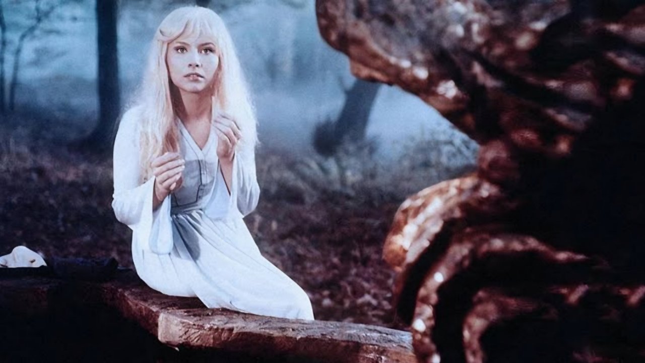 The Goose-Girl at the Fountain backdrop