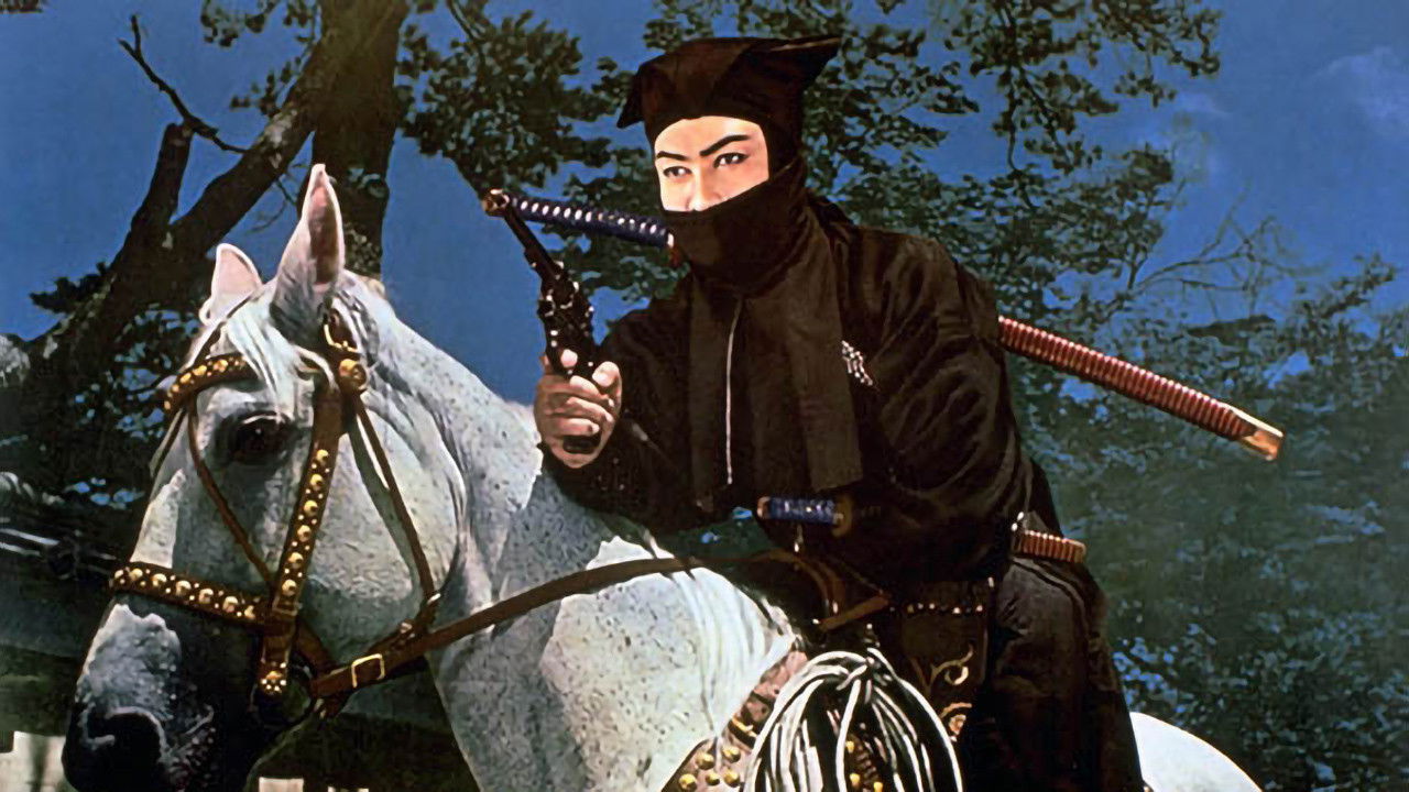 The Black Hooded Man 5 backdrop