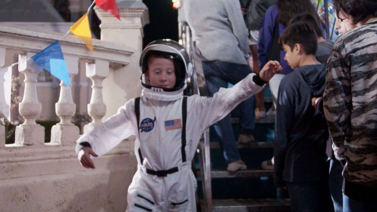 Moon Landing backdrop