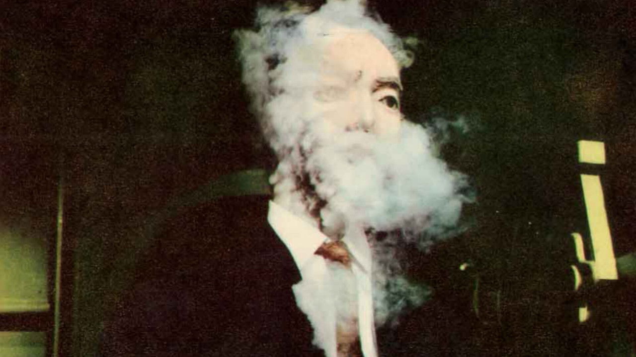 The Human Vapor backdrop