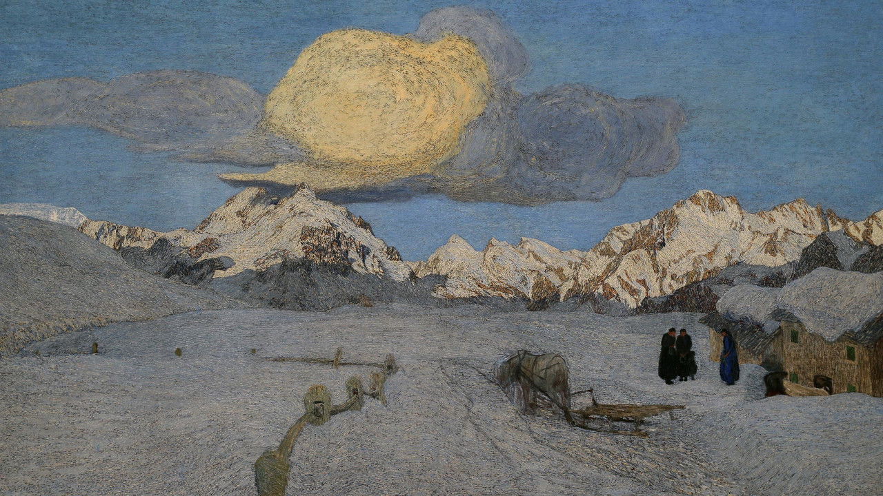 Segantini: Back to Nature backdrop
