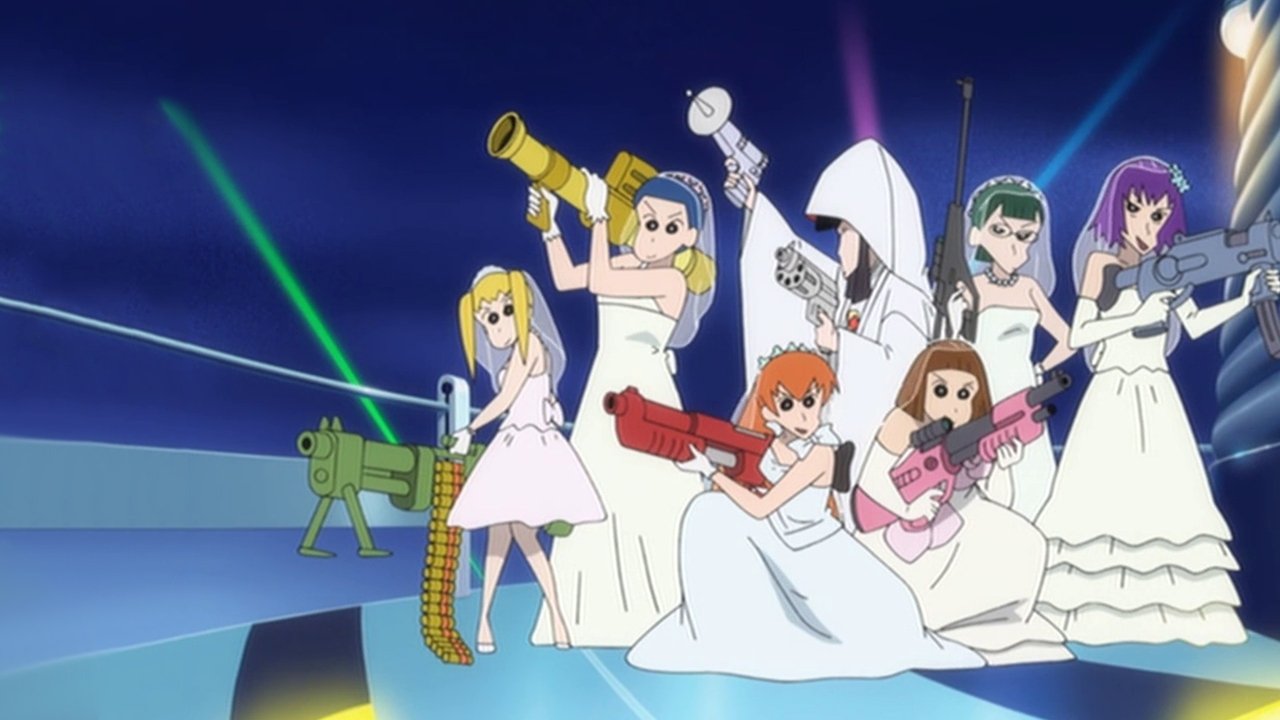 Crayon Shin-chan: Super-Dimension! The Storm Called My Bride backdrop