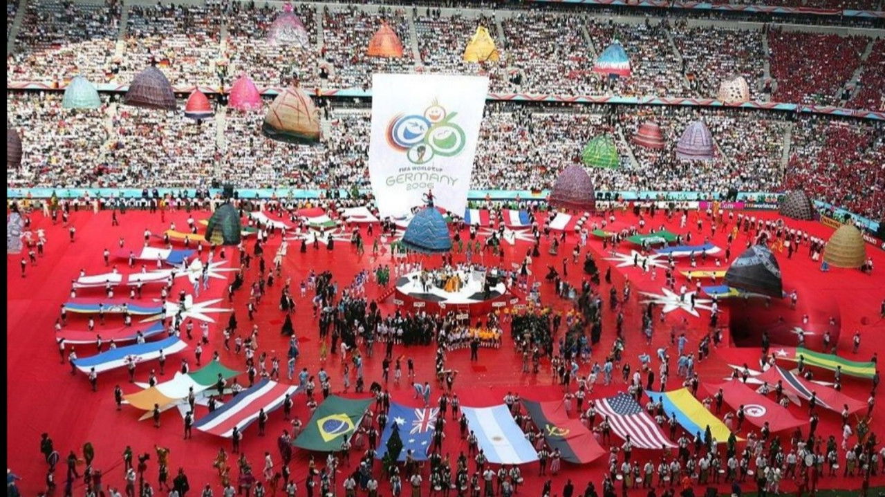 FIFA 2006 Germany World Cup Opening Ceremony backdrop