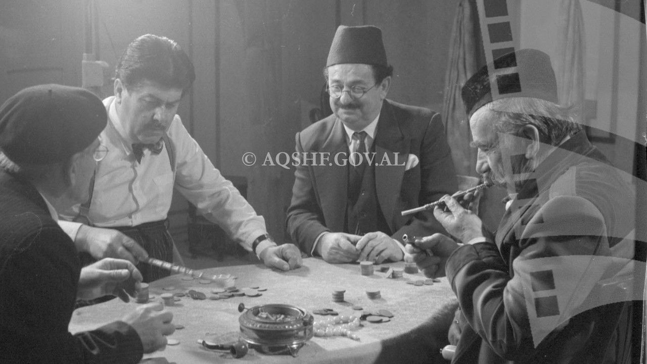 The Historian and the Chameleons backdrop