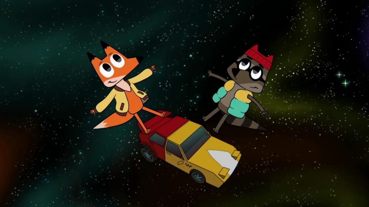 Lex & Plu: Space Taxi Drivers backdrop