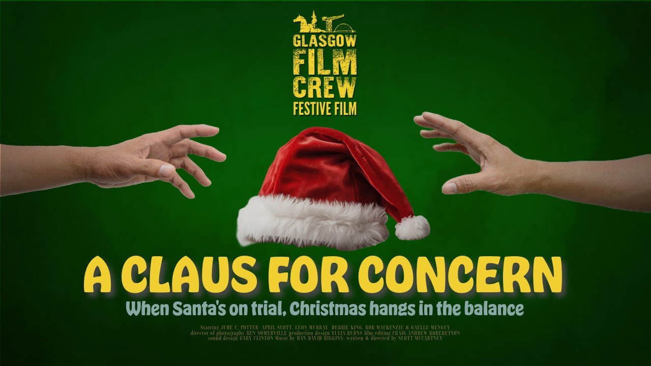 A Claus for Concern backdrop