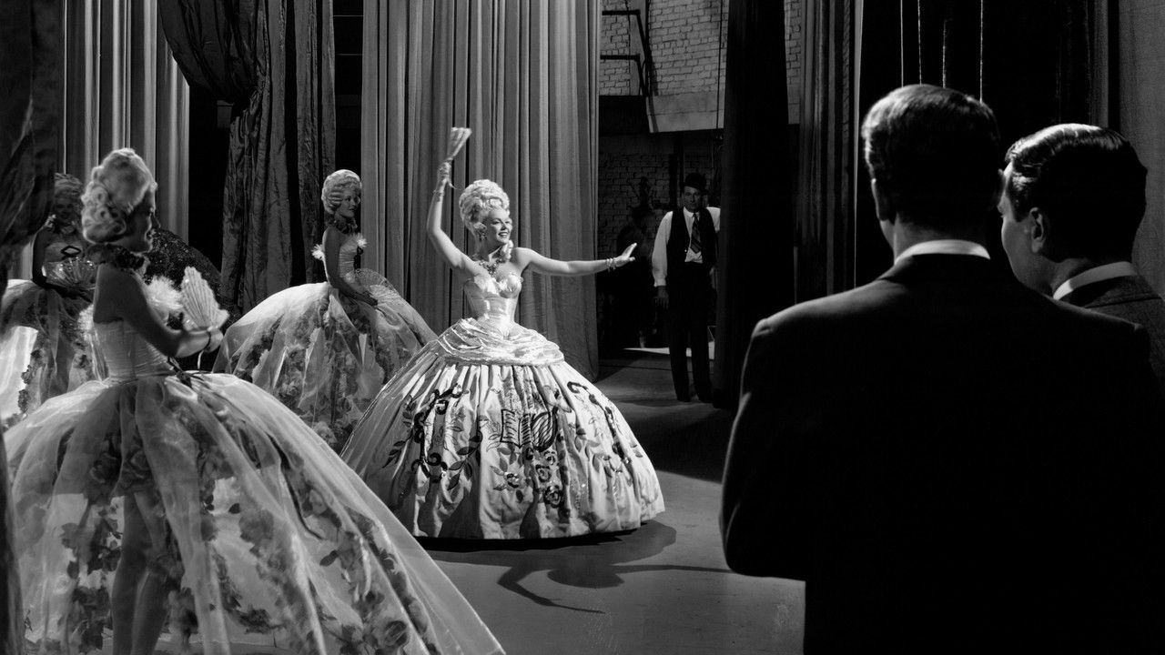 I Wonder Who's Kissing Her Now backdrop