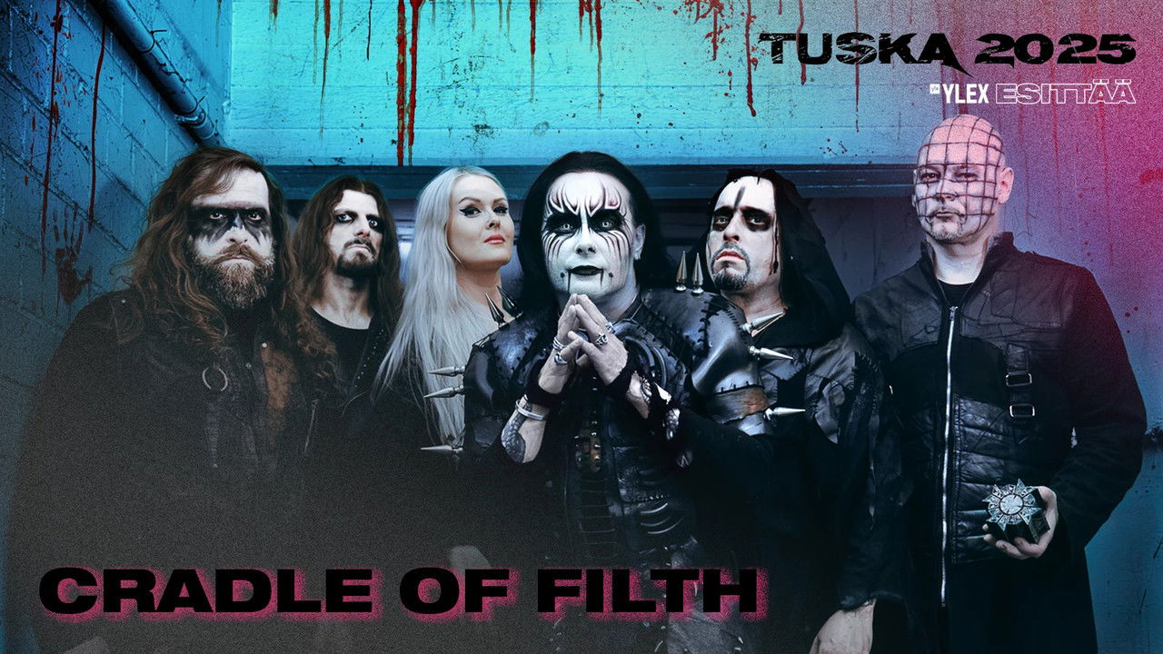 Cradle of Filth - Tuska 2025 backdrop