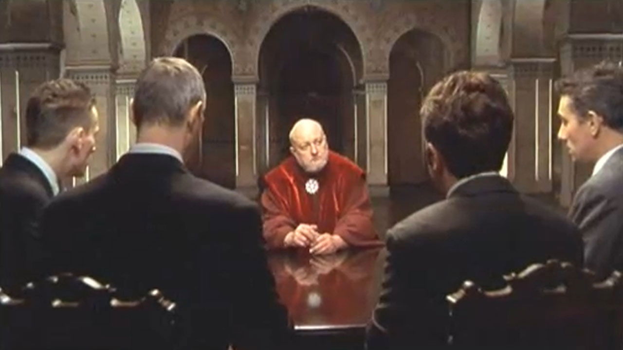 Noël et les garçons backdrop