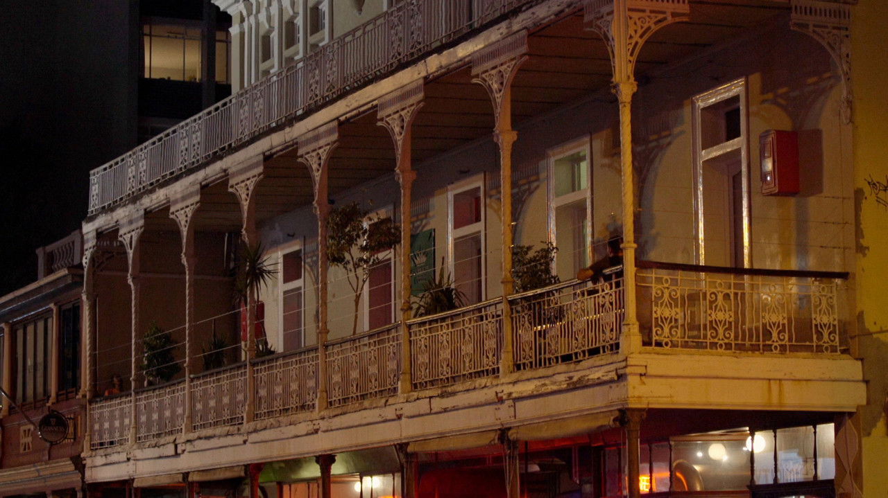 The Space: Theatre of Survival backdrop