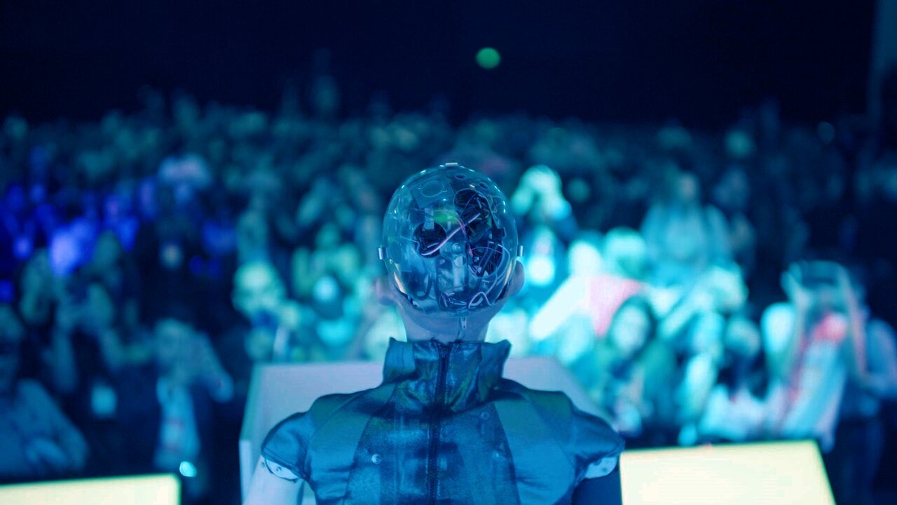 My Robot Sophia backdrop