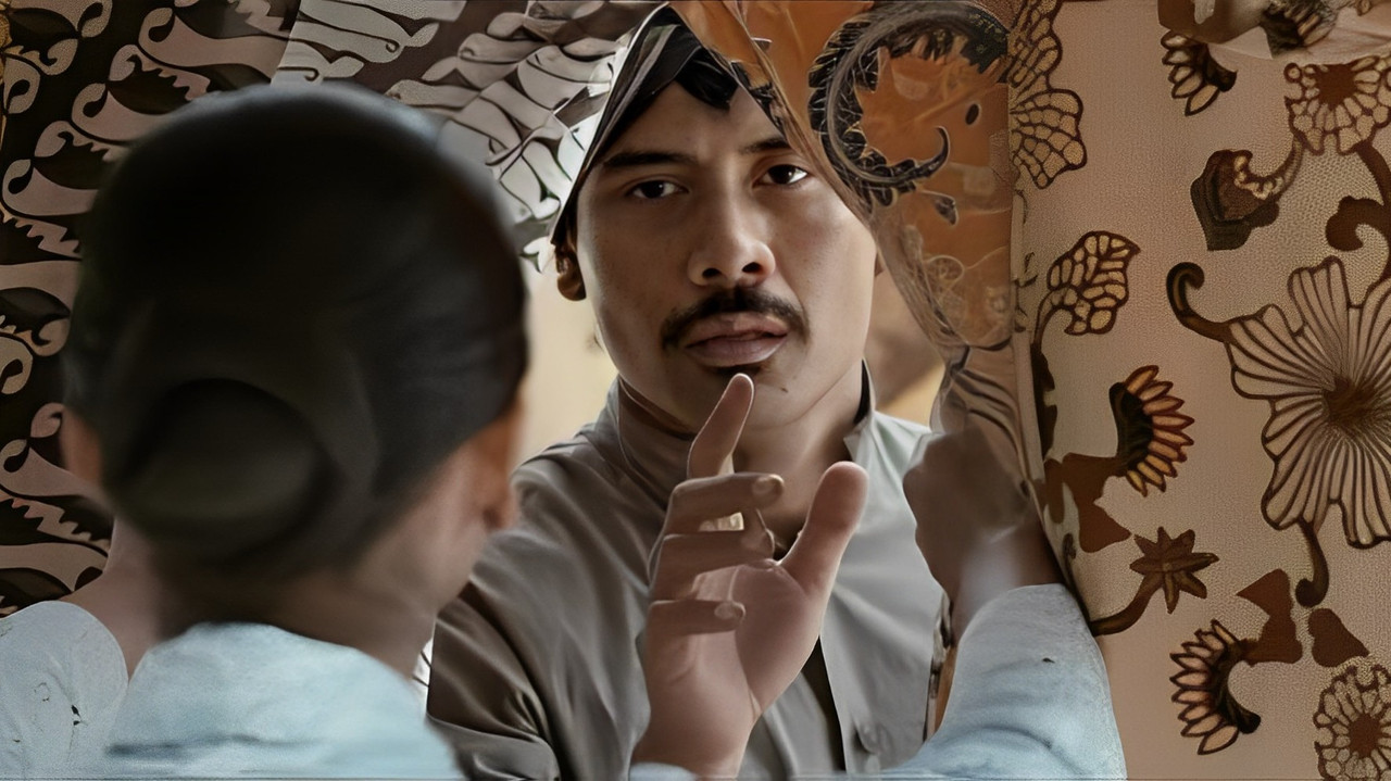 Kartini and Mr. Postman backdrop