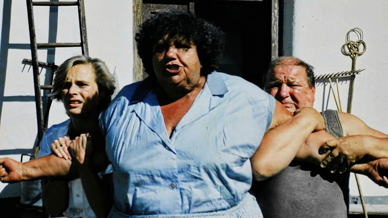 Sun, Hay and a Couple of Slaps backdrop