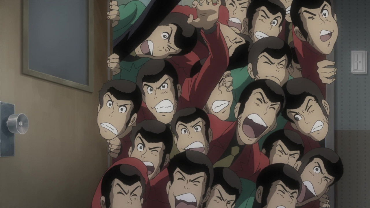 Lupin the Third: Green vs Red backdrop