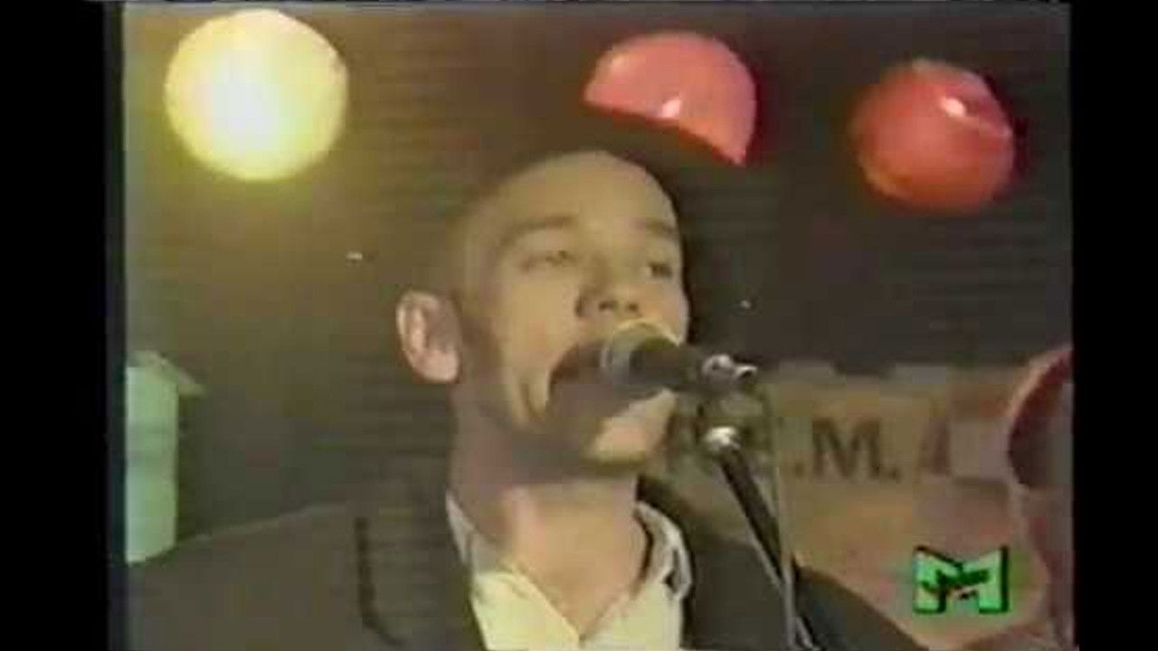 R.E.M: Shocking Club, Milan, Italy backdrop