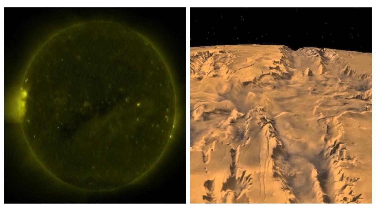 Sun 3D / Mars 3D backdrop