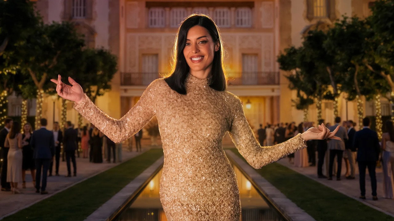 La gran cita backdrop