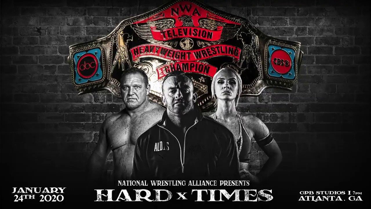 NWA Hard Times backdrop