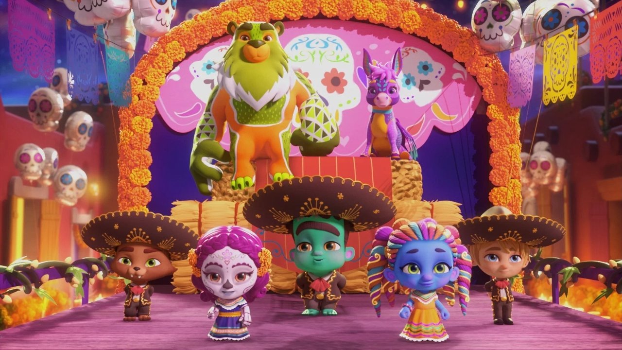Super Monsters: Dia de los Monsters backdrop