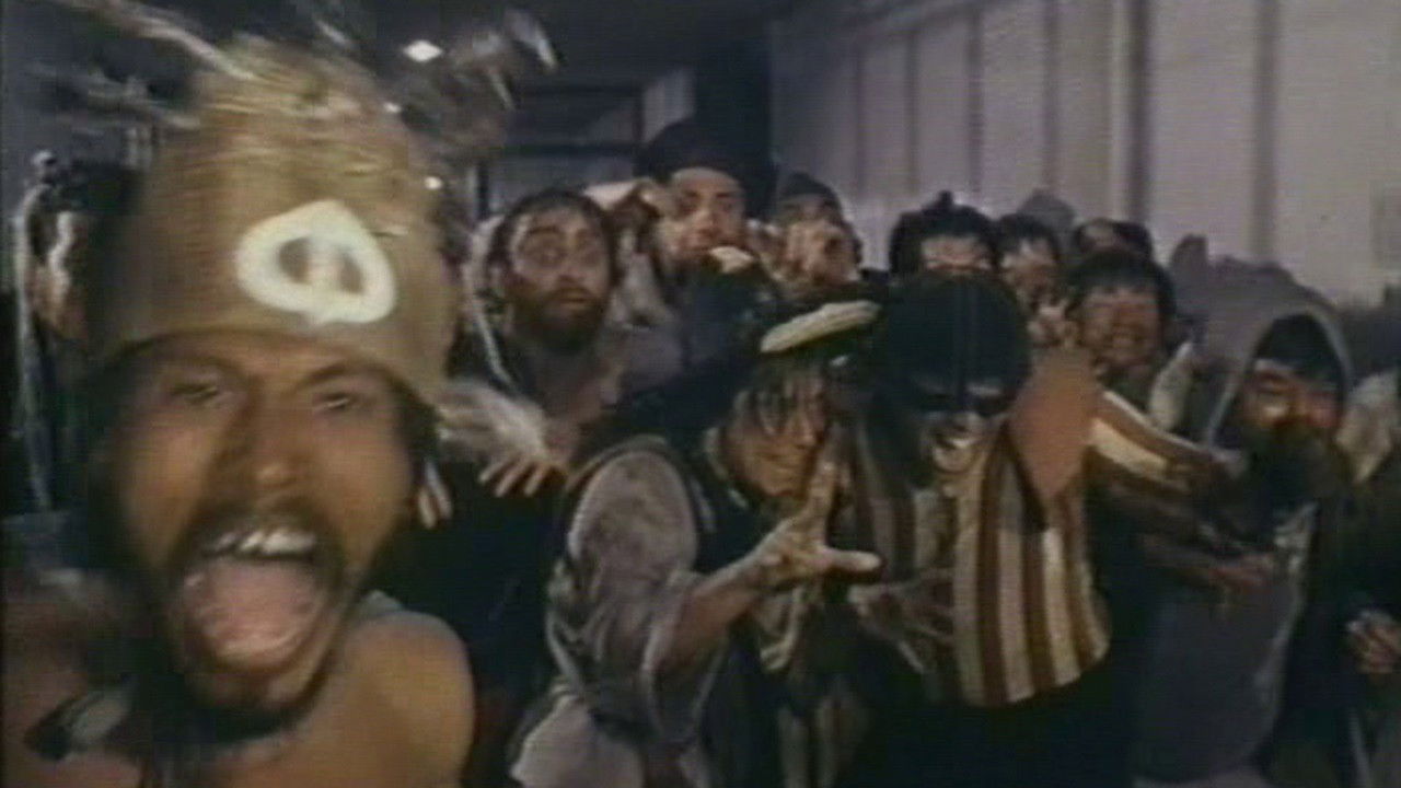 El águila descalza backdrop