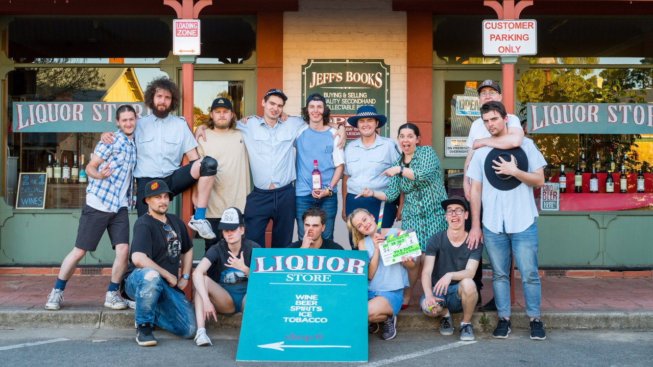 Small Town P.D. backdrop