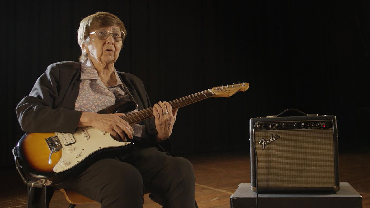 The Music Survives backdrop