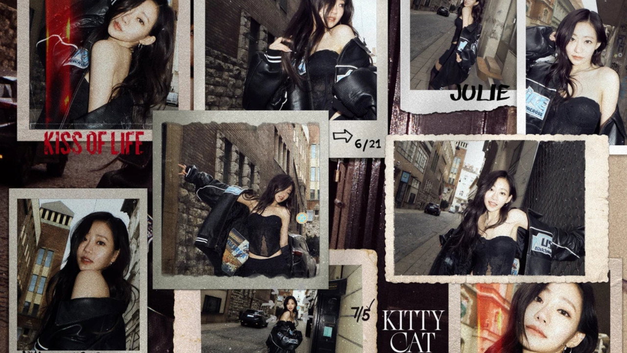 KISS OF LIFE "쥴리 (JULIE)" backdrop