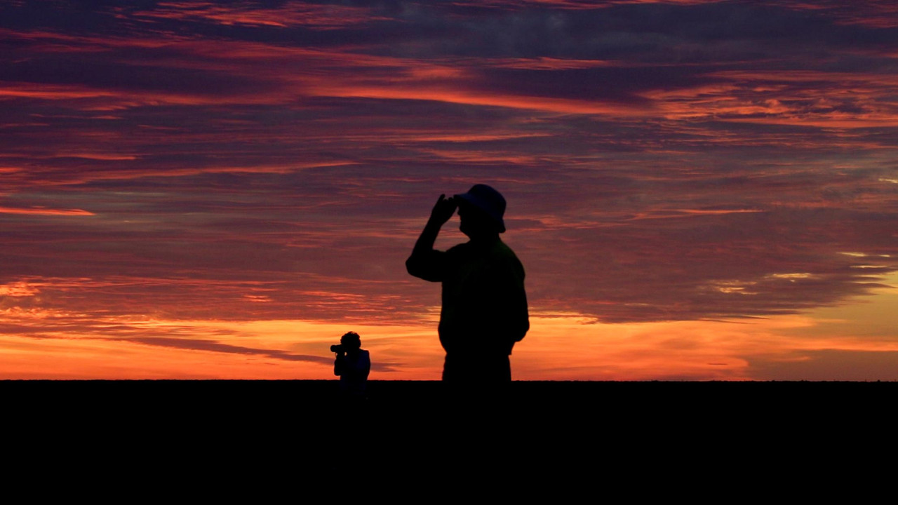 The Big Wait backdrop