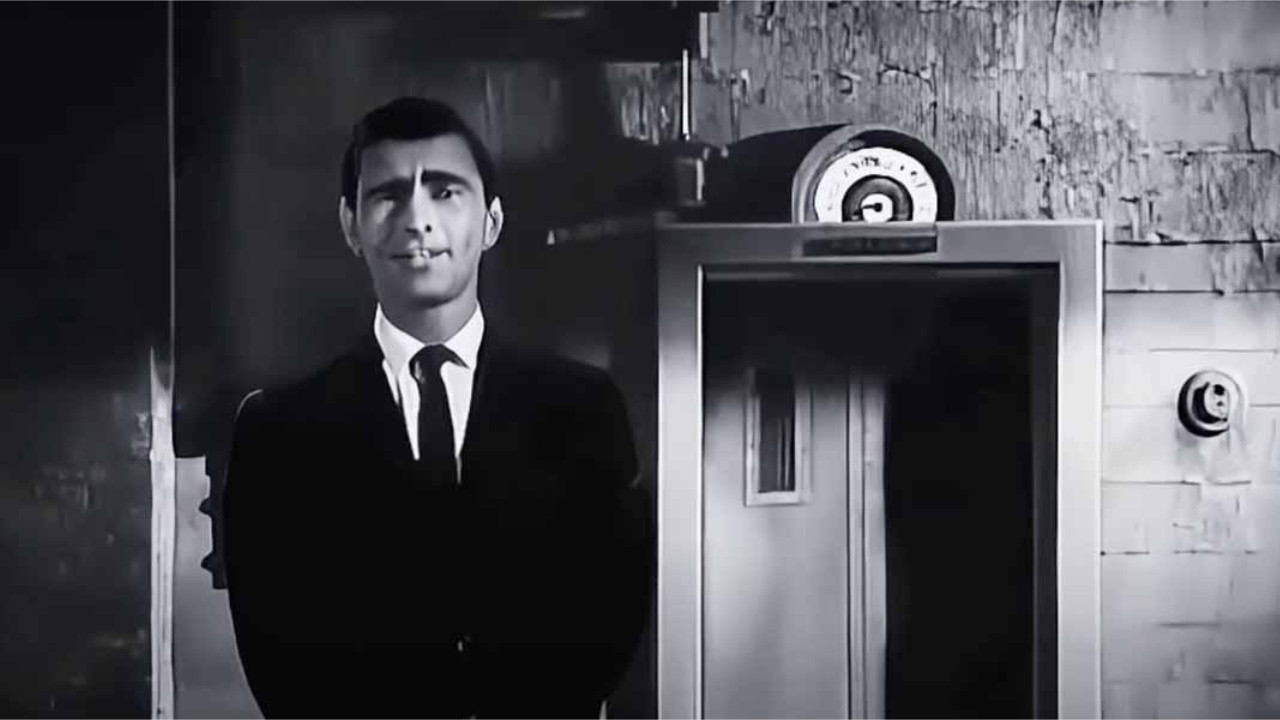 The Twilight Zone Tower of Terror - Preshow backdrop