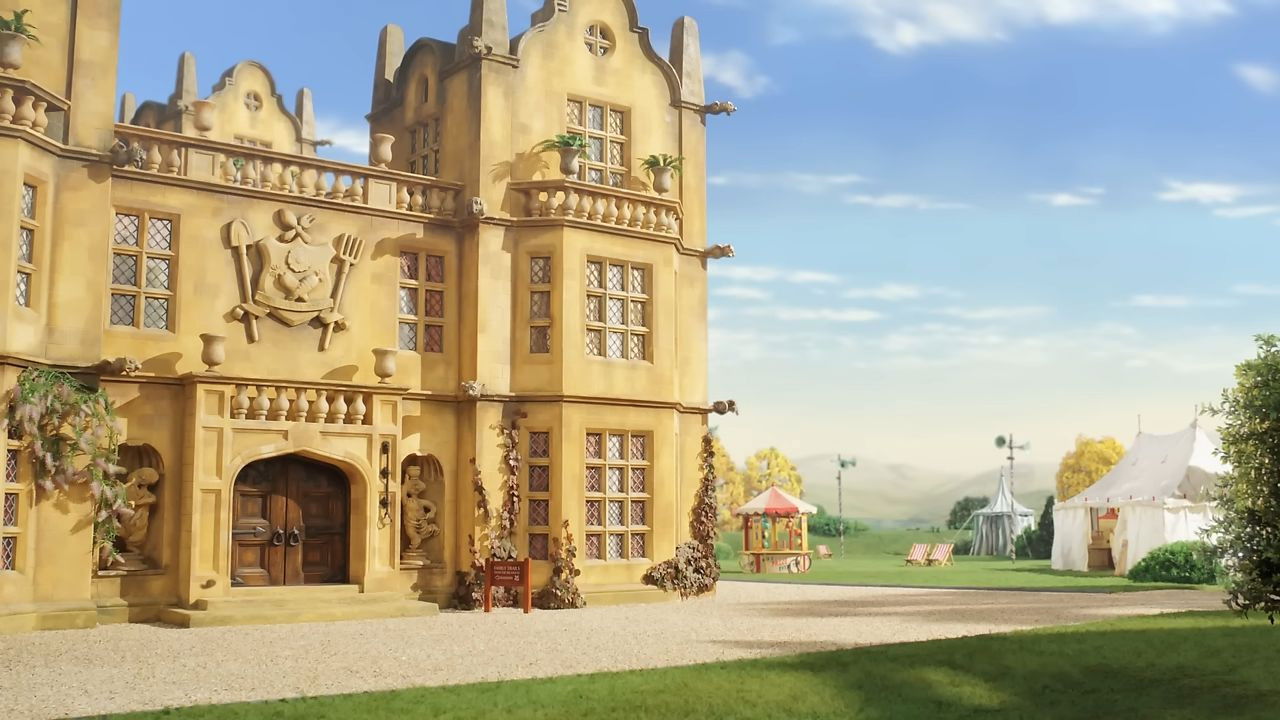 Wallace & Gromit's Jubilee Bunt-a-thon backdrop