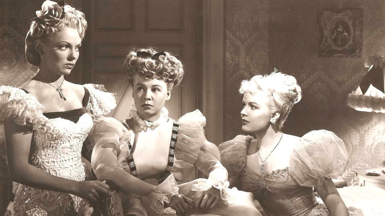 Three Little Girls in Blue backdrop