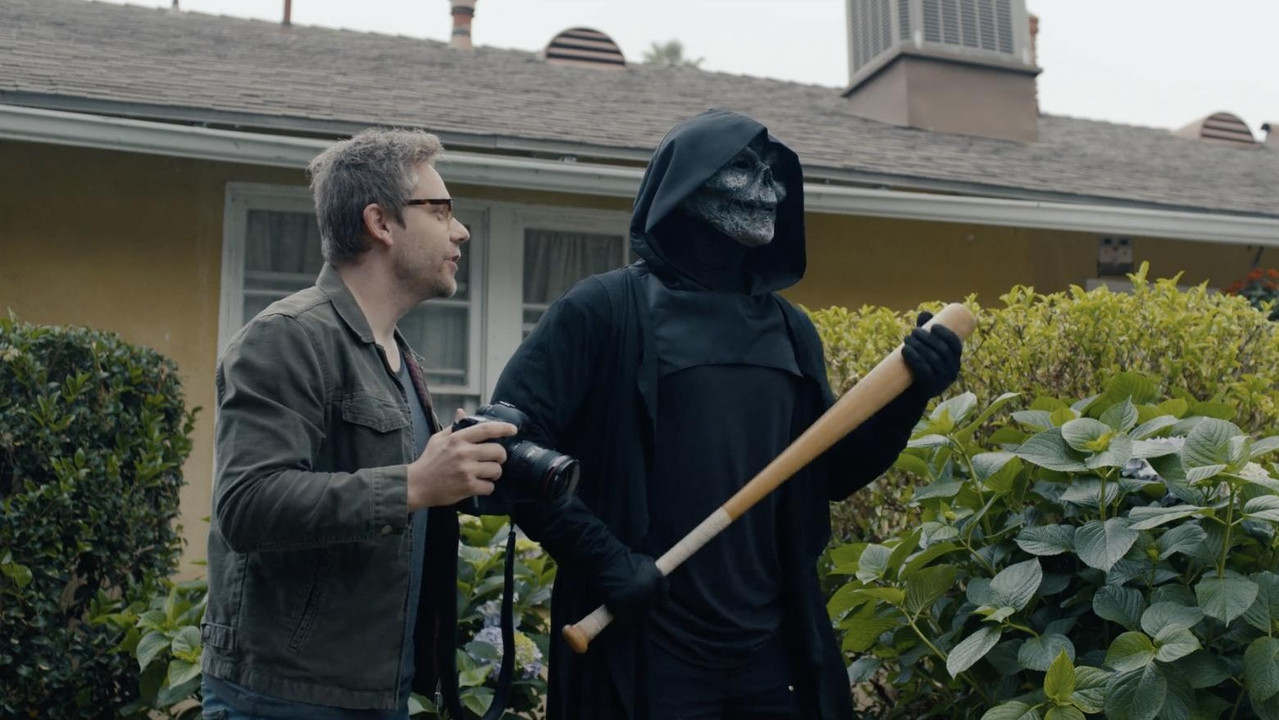 The Mother, the Menacer, and Me backdrop