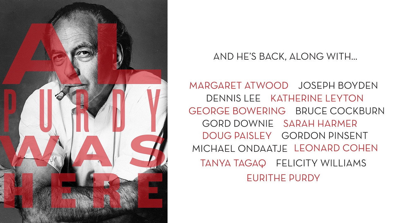 Al Purdy Was Here backdrop