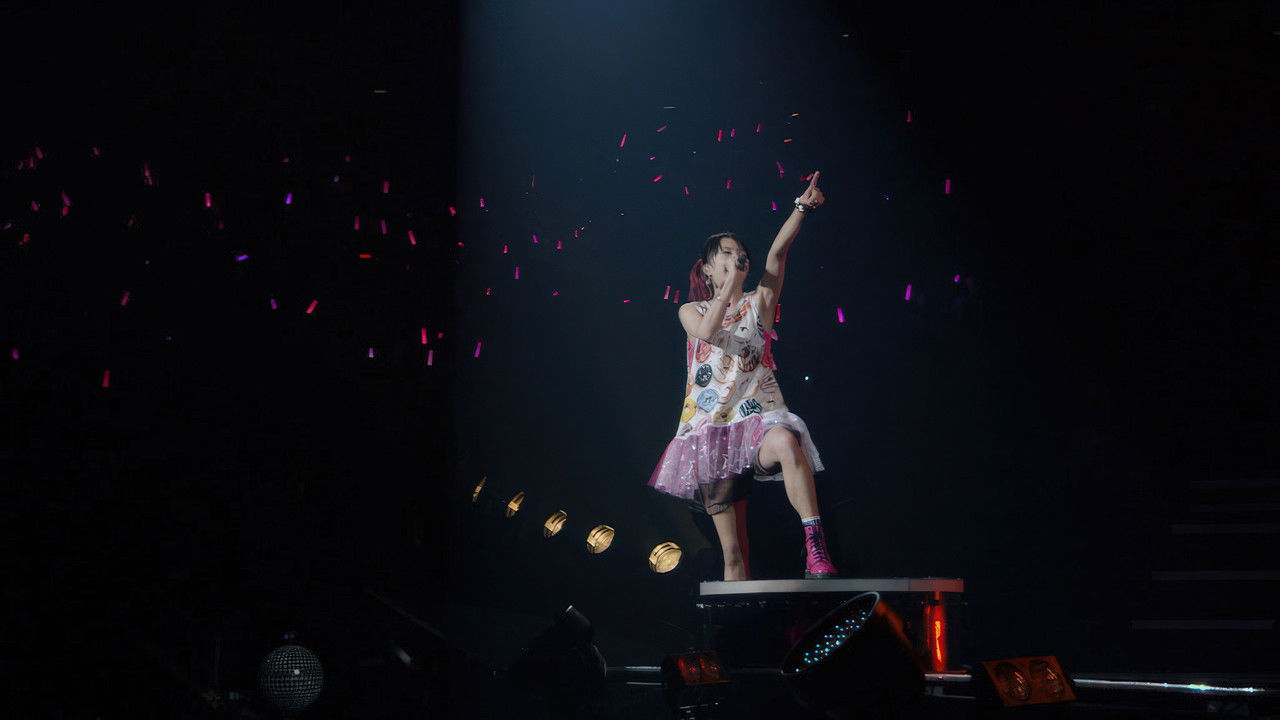 LiSA - LiVE is Smile Always ~PiNK & BLACK~ in Nippon Budokan "Ichigo Doughnut" backdrop