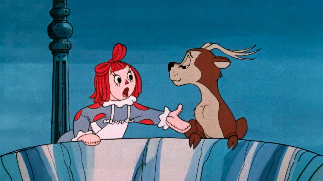 Raggedy Ann & Andy: The Great Santa Claus Caper backdrop