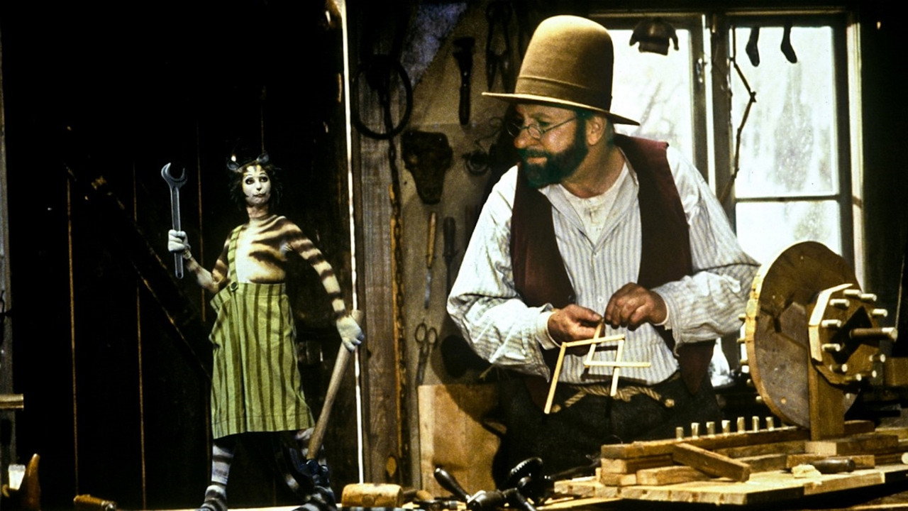 Tomtemaskinen backdrop