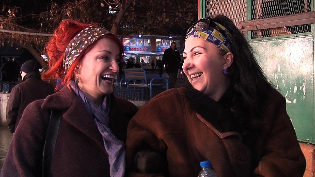 Sidewalk Sisters backdrop