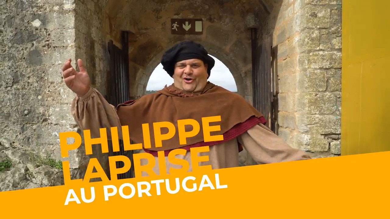 Philippe Laprise au Portugal backdrop