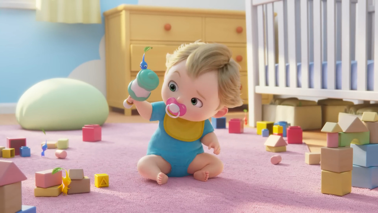 Pikmin Close to You backdrop