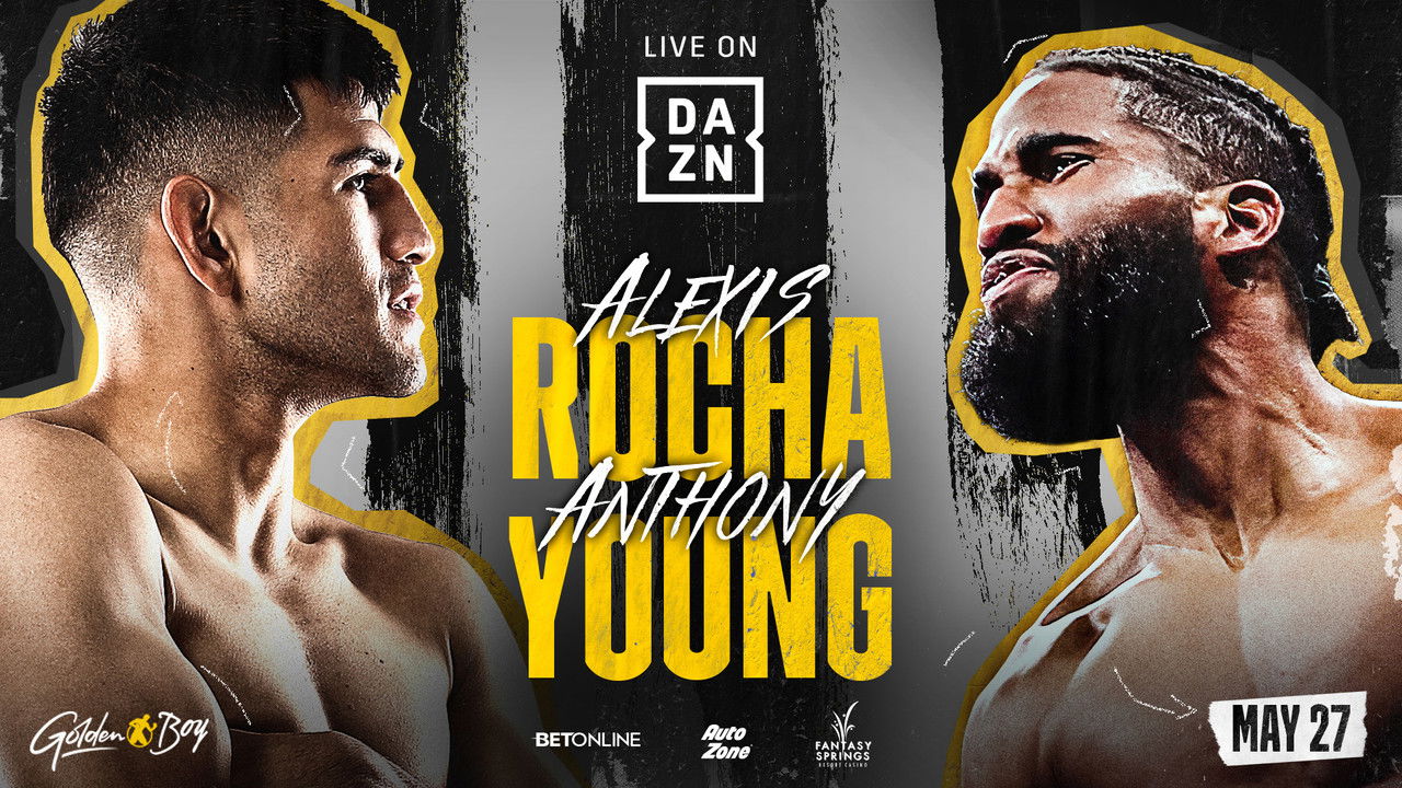 Alexis Rocha vs. Anthony Young backdrop