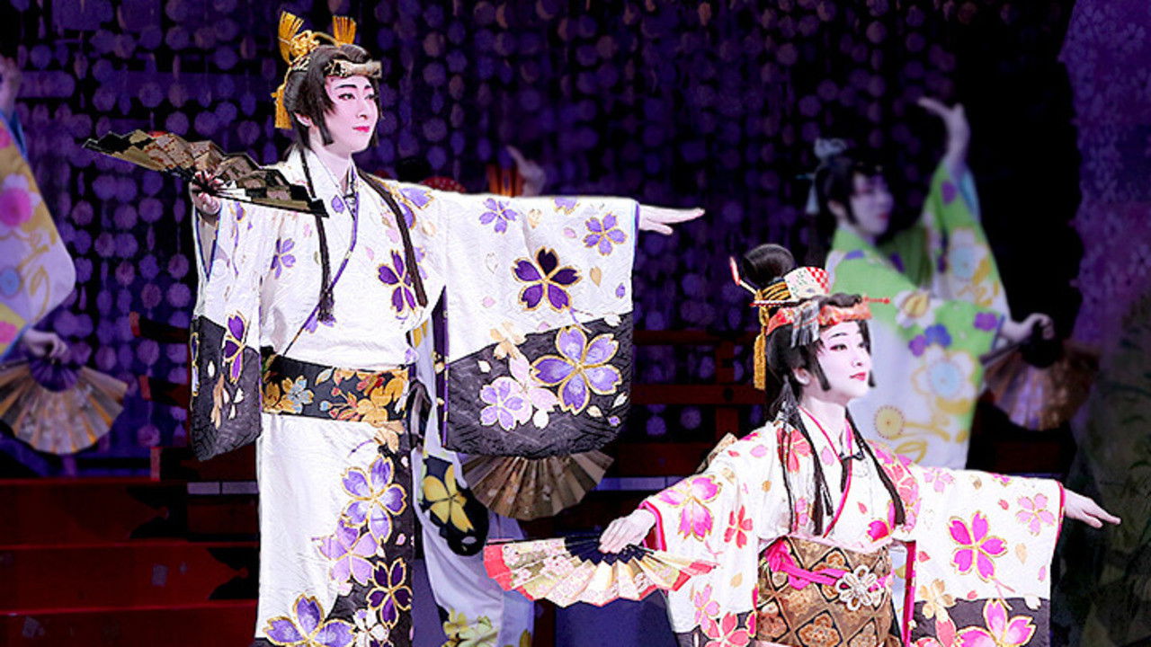 Welcome to Takarazuka: Snow and Moon and Flower / A Farce in Pigalle (Frénésie à Pigalle) backdrop