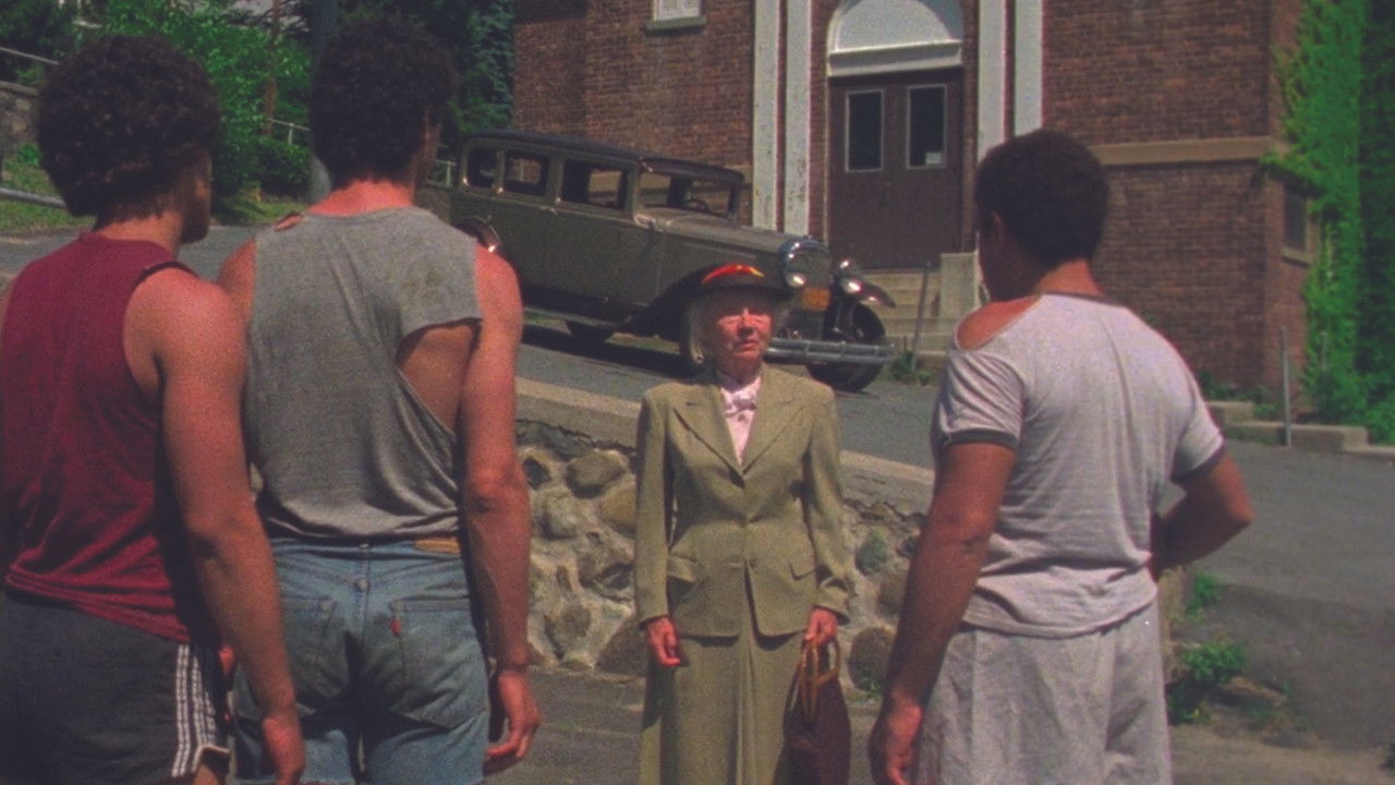 The Cruz Brothers and Miss Malloy backdrop