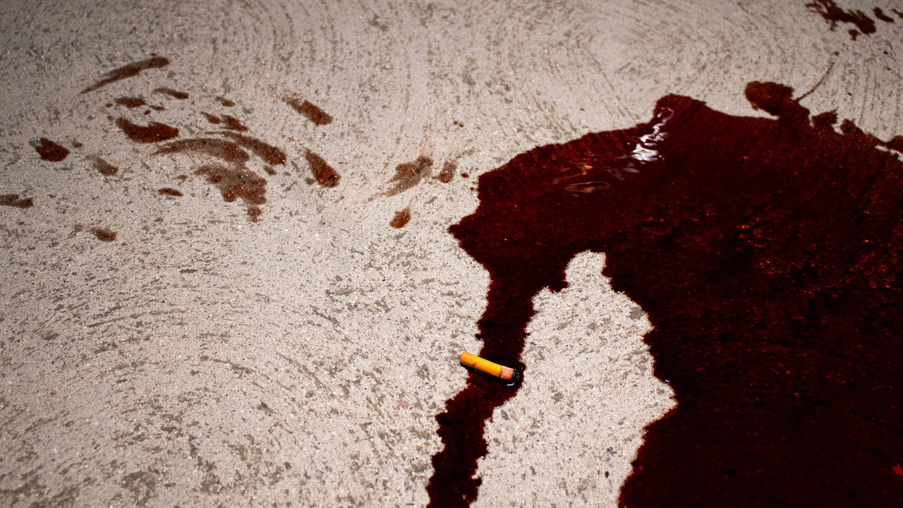 Blood Money Blues backdrop