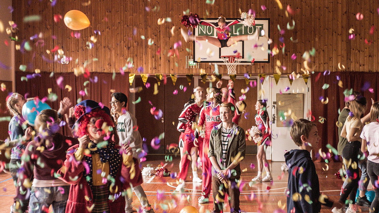 Virala genier backdrop