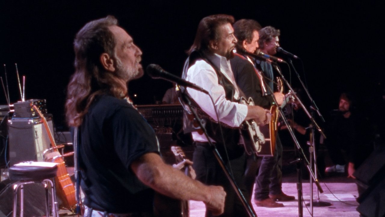 The Highwaymen - Live American Outlaws backdrop
